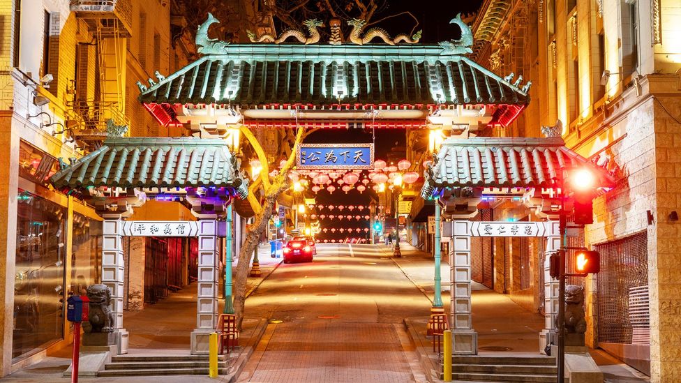 San Francisco Chinatown Dragon Gate