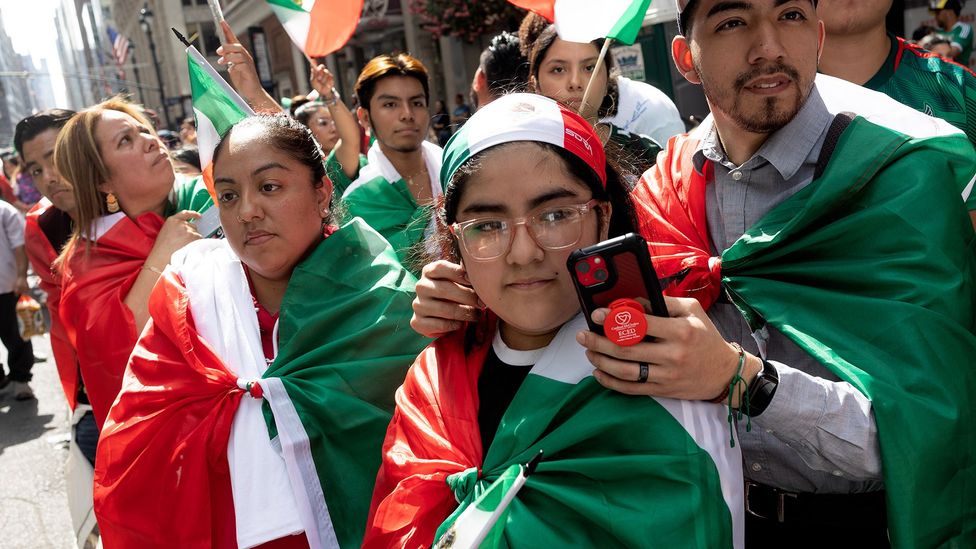 New York City's Mexican-American community celebrates Mexico's Independence at the annual Mexico Day Parade (Credit: Getty Images)