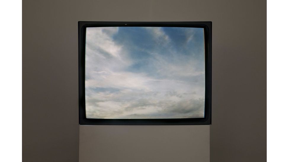 Ono's Sky TV 1966/2014 – fleeing war as a child, she found comfort in the presence of the sky (Credit: Courtesy the artist/ Hirshhorn Museum and Sculpture Garden/ Cathy Carver)