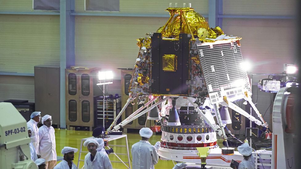 India's lander Chandrayaan-3 touched down on the Moon's surface in August 2023, and India has vowed to send astronauts there in future missions (Credit: Getty Images)