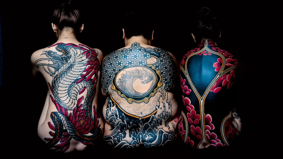 Singapore-based artist Ian Damien features traditional Japanese imagery in his work (Credit: Courtesy of artist)