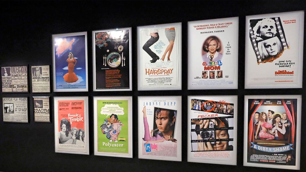 A collection of John Waters movie posters (Credit: Getty Images)