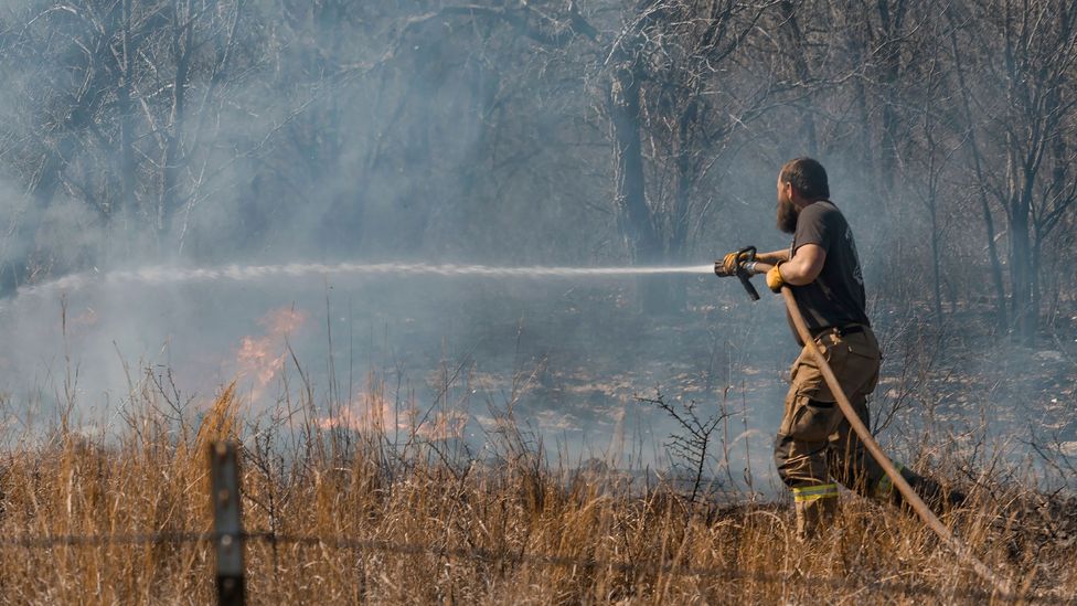 The Smokehouse Creek blaze was fuelled by a wet winter (Credit: Getty Images)