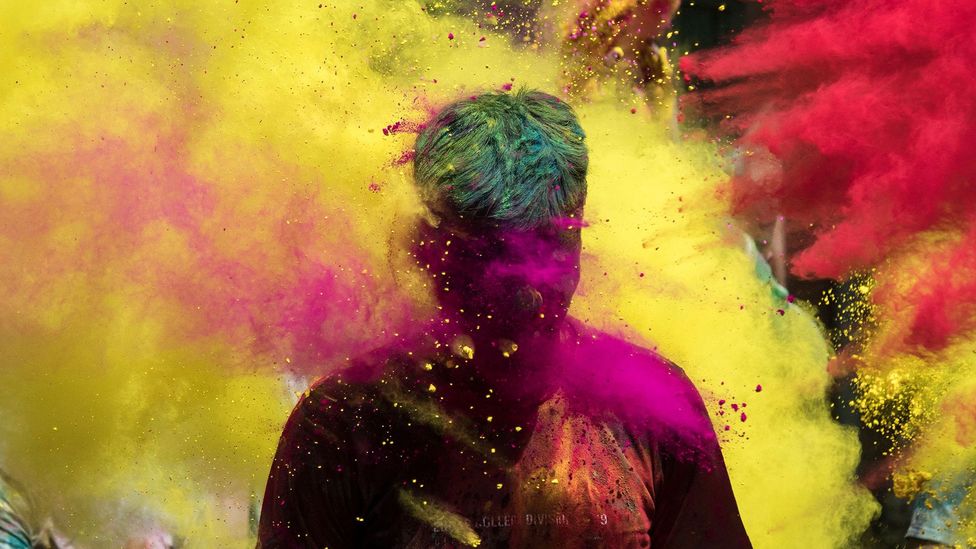 How eco-conscious Gen Z are celebrating Holi in India - BBC Travel