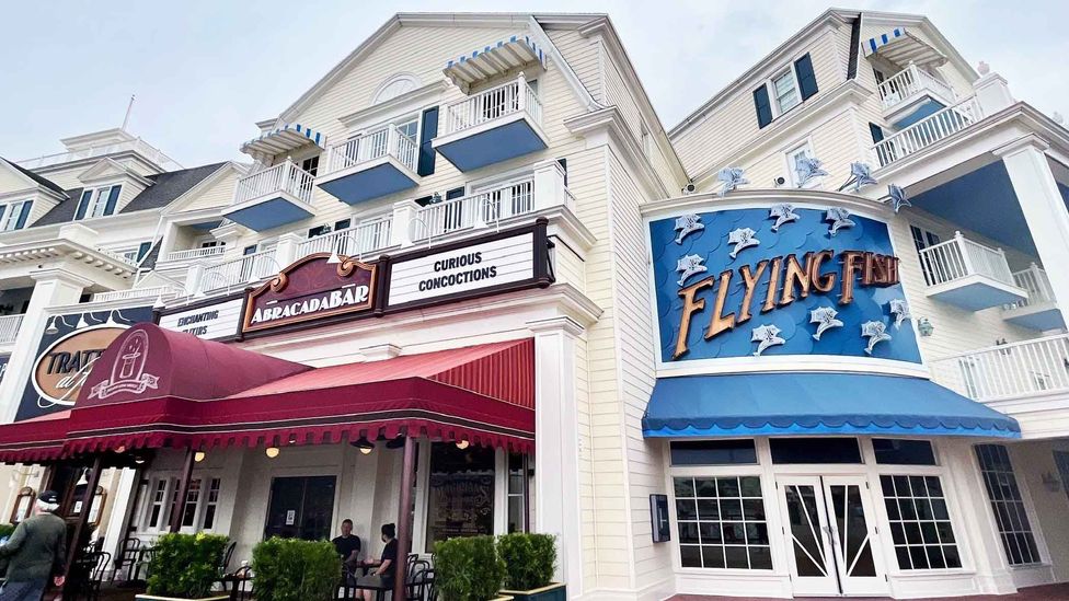 Fresh fish may be an unexpected treat in Disney World's Magic Kingdom, but Spence recommends Flying Fish on Disney's BoardWalk for excellent seafood (Credit: Carly Caramanna)