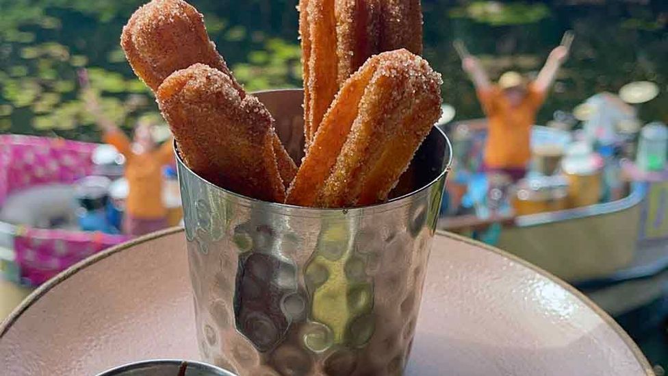 Spence recommends both the churros and the cocktails at Animal Kingdom's Nomad Lounge (Credit: Carly Caramanna)