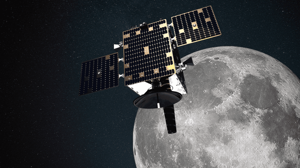Lunar Pathfindercould help prove the concept of lunar satnav with the help of laser rangefinding from Earth (Credit: Esa)