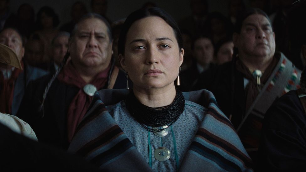 Best actress nominee Lily Gladstone in Killers of the Flower Moon (Credit: Apple Studios)