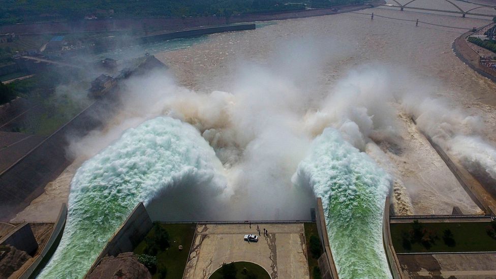 Xiaolangdi dam in China (Credit: Getty Images)