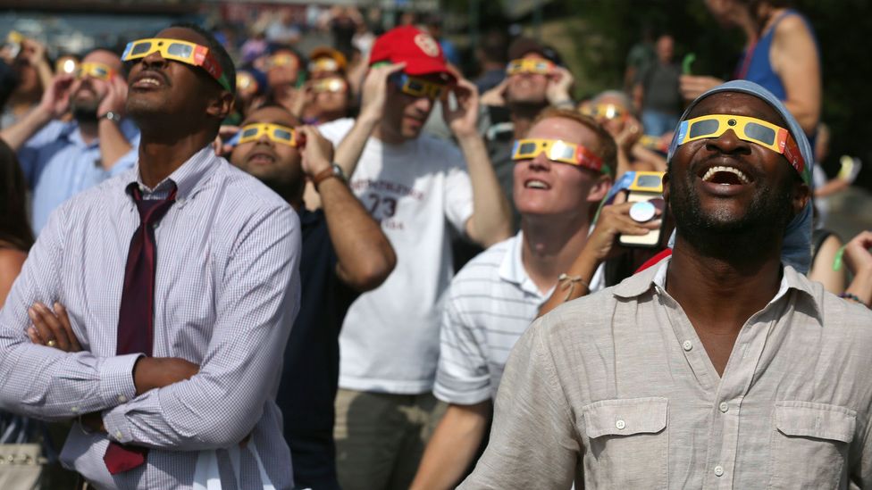The 2017 eclipse was a golden opportunity for researchers to test whether such natural events lead to more people feeling a sense of awe (Credit: Getty Images)
