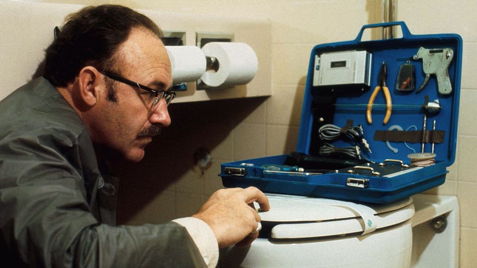 Gene Hackman plays a skilled wiretapper – using equipment that was very close to reality (Credit: Alamy)