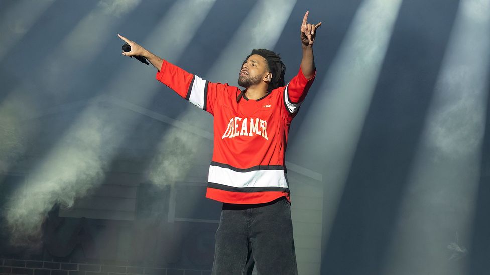 Rapper J Cole released a track that took swipes at Kendrick Lamar and then gave a four-minute speech apologising for what he'd done (Credit: Getty Images)