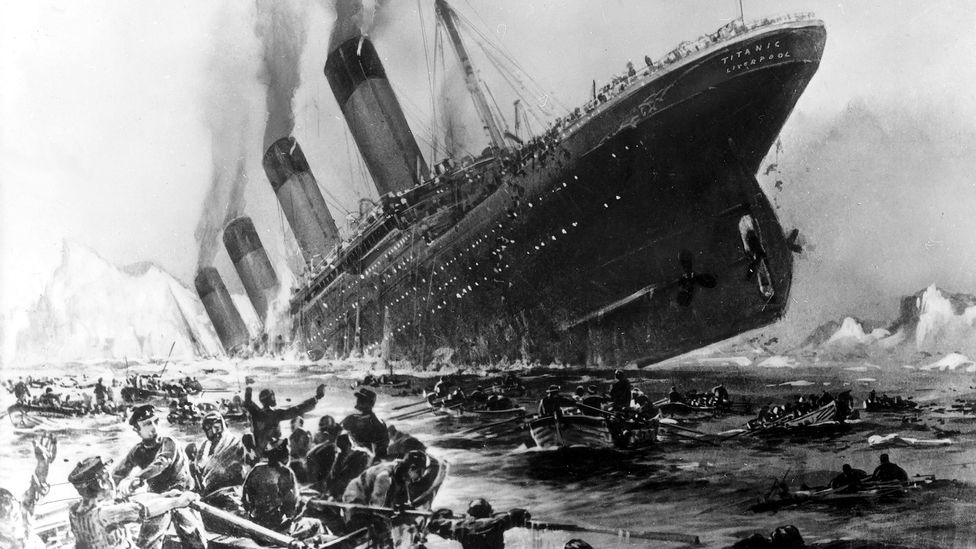 Illustration of Titanic sinking (Credit: Getty Images)