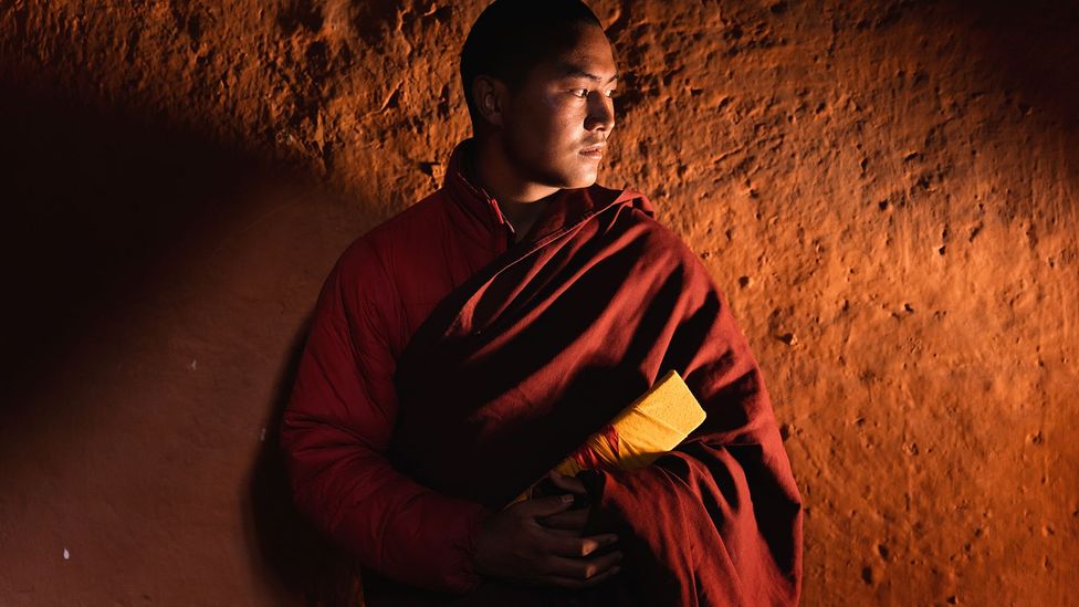 When the monasteries started crumbling, the local community believed it was because the gods were angry, says monk Tashi Kunga (Credit: Tulsi Rauniyar)