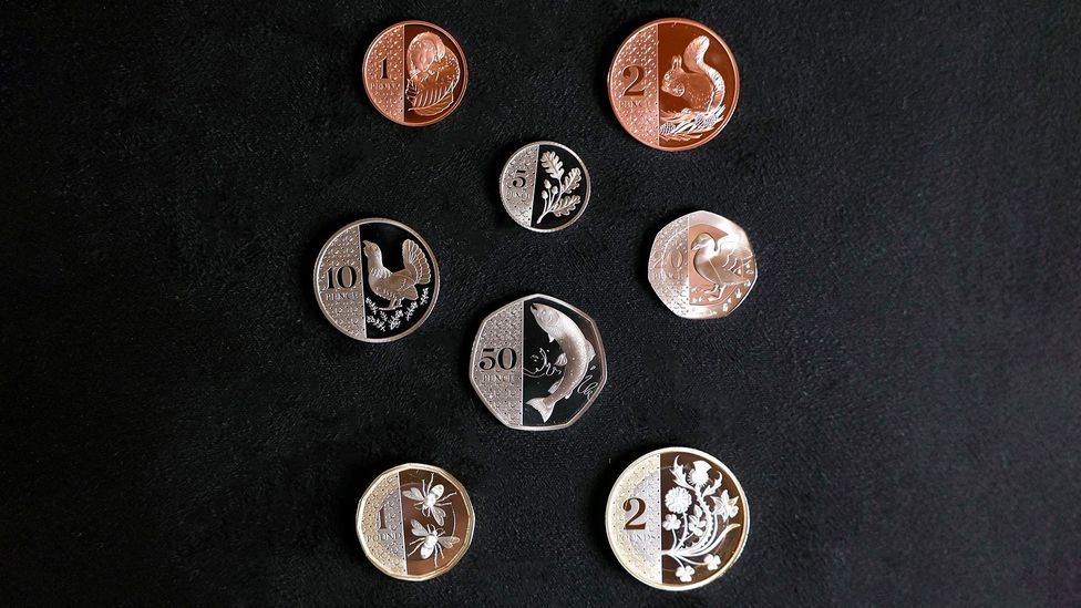 New collection of British coins unveiled by the Royal Mint in 2024(Credit: Getty Images)
