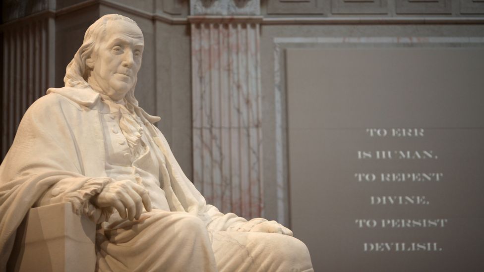 Franklin believed travel was a way to lengthen life (Credit: Getty Images)
