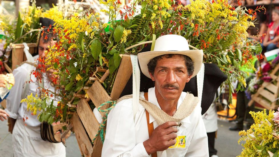 Medellín's Feria de las Flores festival is the city's biggest annual cultural event (Credit: Alamy)