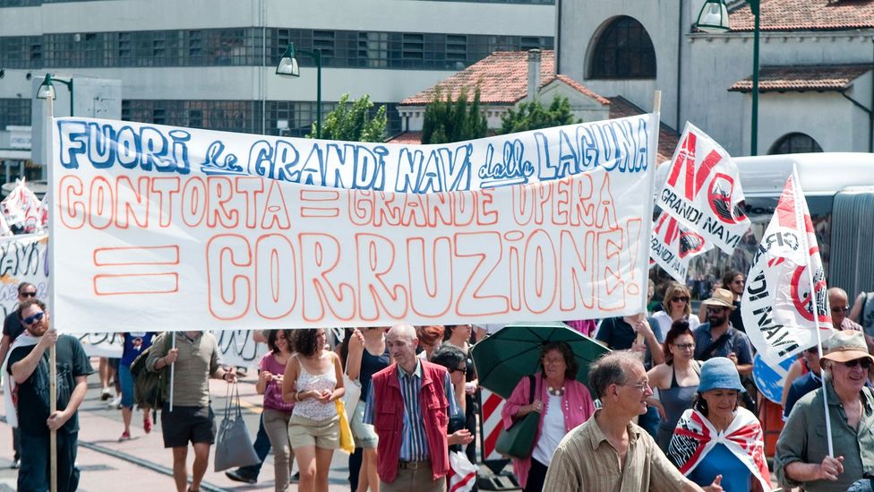 Port cities, such as Venice, have cracked down on cruise ships amid mounting health and environmental concerns (Credit: Getty Images) Port cities, such as Venice, have cracked down on cruise ships amid mounting health and environmental concerns (Credit: Getty Images)