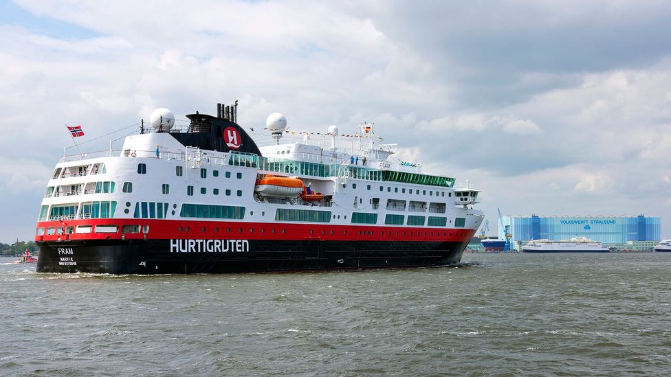 Norwegian cruise company Hurtigruten is powering its ships with batteries (Credit: Getty Images) Norwegian cruise company Hurtigruten is powering its ships with batteries (Credit: Getty Images)