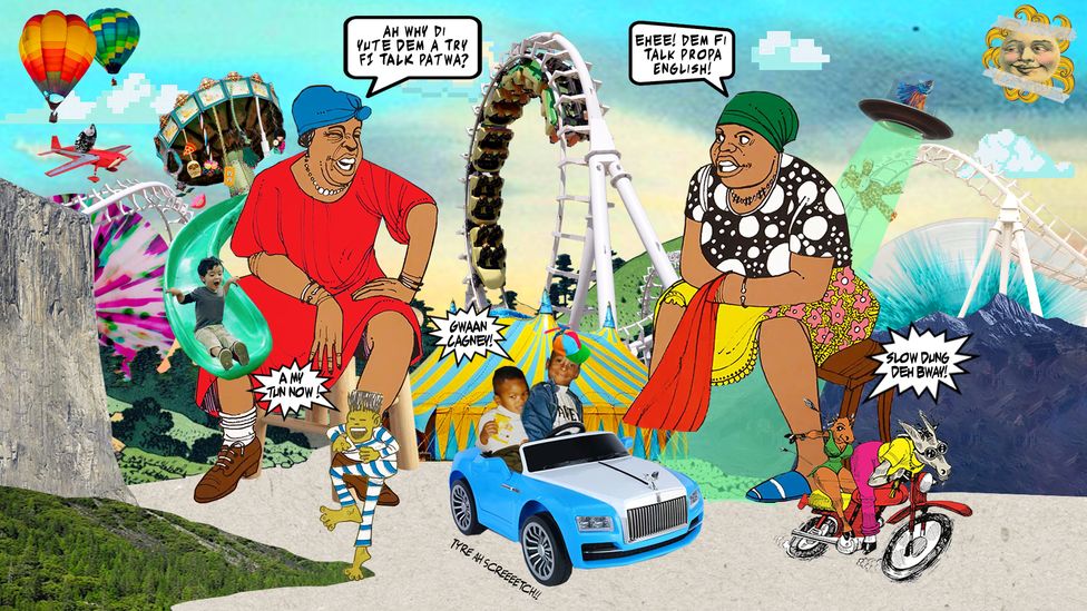 Cagney Roberts and his younger brother (Credit: Idris Veitch and Wilfred Limonious) Cagney Roberts and his younger brother (Credit: Idris Veitch and Wilfred Limonious)