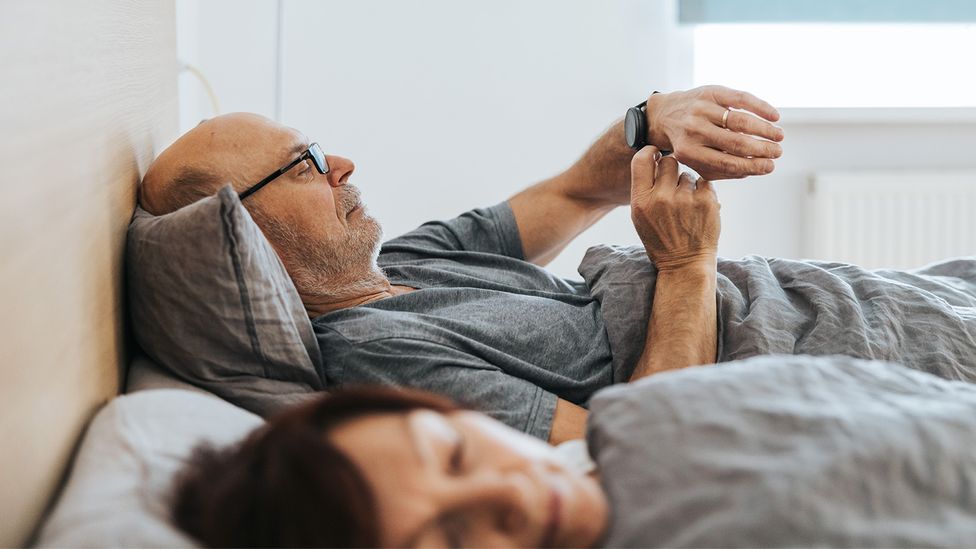 Technology such as smart watches allow us to know far more about our sleep than ever before, but they can also make us anxious (Credit: Getty Images)