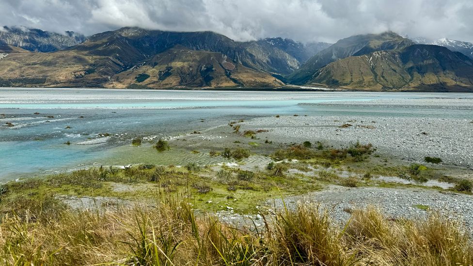 The 315km trail takes cyclists into the Waitaki Whitestone Geopark, which was formed under an ancient sea (Credit: Tracey Croke)