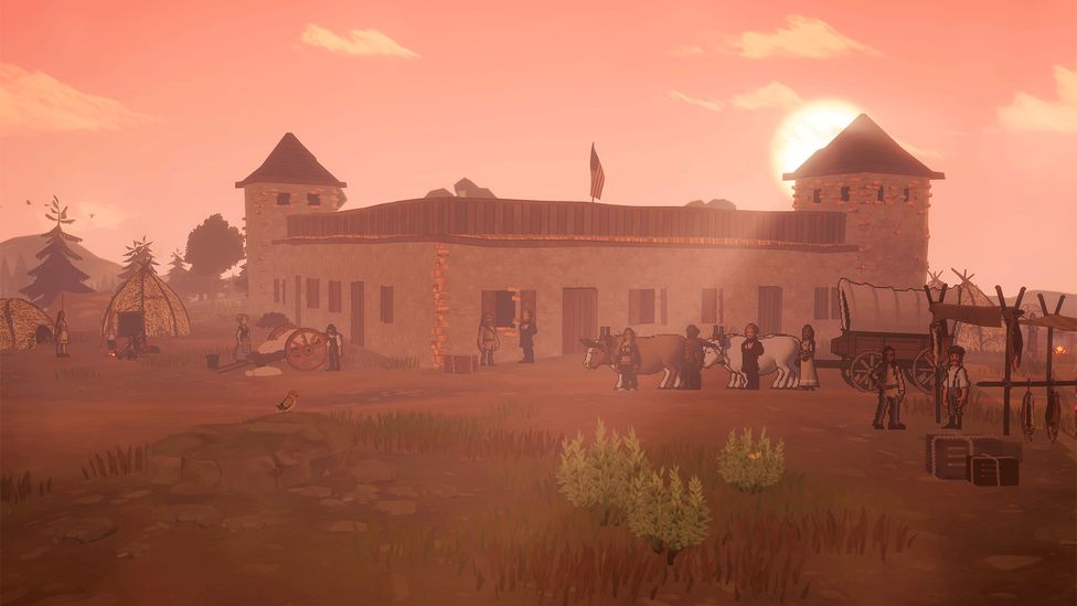 Developers worked to emphasise the stories of the Native American experience in later versions of the game, but criticisms persist (Credit: Courtesy of HarperCollins Productions) Developers worked to emphasise the stories of the Native American experience in later versions of the game, but criticisms persist (Credit: Courtesy of HarperCollins Productions)