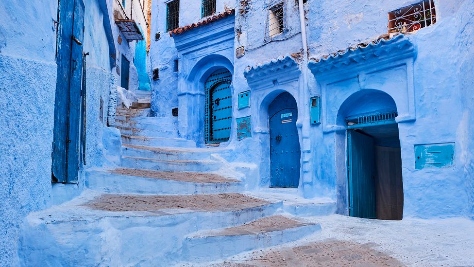 The city of Chefchaouen is known as the “Blue Pearl” (Credit: Getty Images)