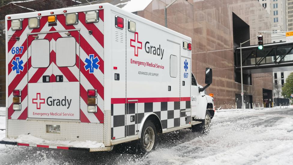 With climate change, increasingly unpredictable extreme weather can put pressure on communities and emergency services (Credit: Getty Images) With climate change, increasingly unpredictable extreme weather can put pressure on communities and emergency services (Credit: Getty Images)