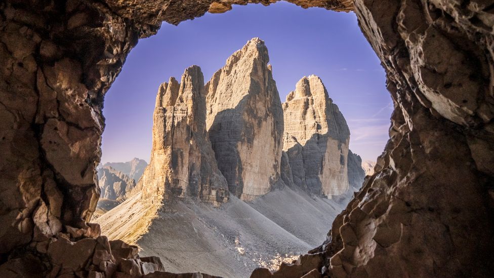 The stunning sawtooth cliffs of the Dolomites are one of Italy's most dramatic landscapes (Credit: Getty Images)