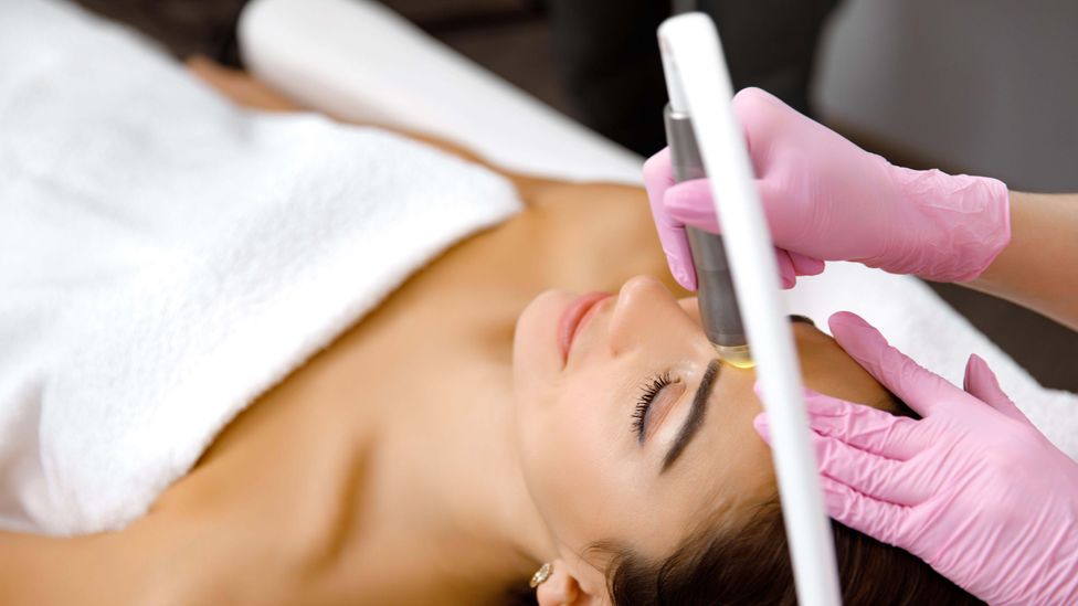 High-tech facials are the ultimate self-care indulgence at Lucia Aesthetic Dermatology Clinic in Dubai's ritzy Jumeirah neighbourhood (Credit: Alamy) High-tech facials are the ultimate self-care indulgence at Lucia Aesthetic Dermatology Clinic in Dubai's ritzy Jumeirah neighbourhood (Credit: Alamy)