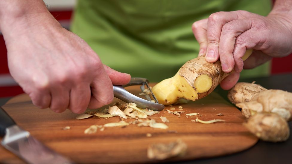 Ginger peel is a rich source of fibre and vitamins (Credit: Getty Images)