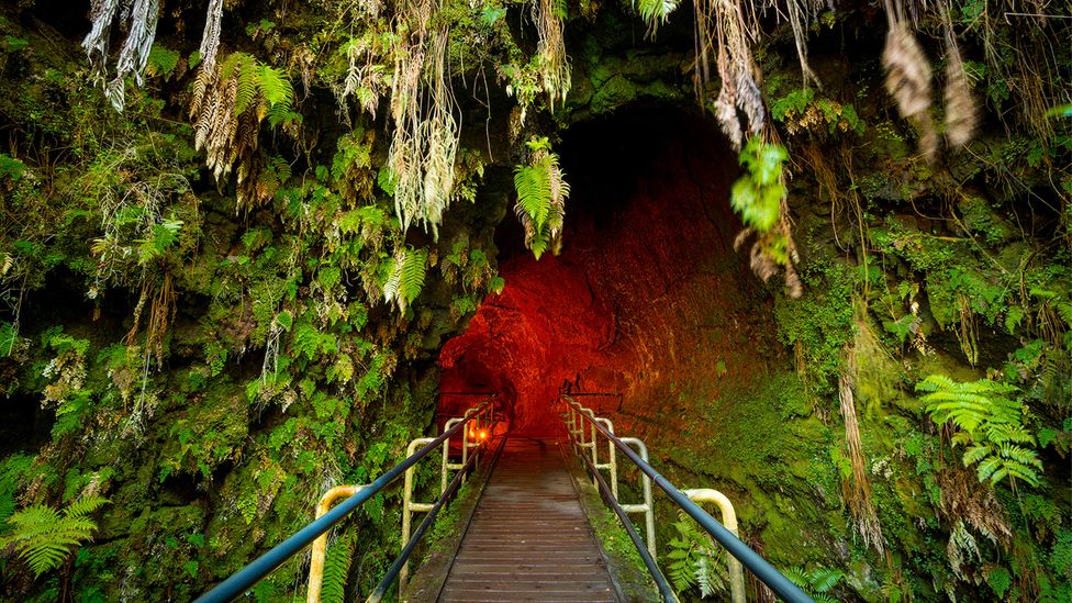 Lava tubes are among the many geological wonders families can explore together in Hawaii (Credit: Getty Images) Lava tubes are among the many geological wonders families can explore together in Hawaii (Credit: Getty Images)