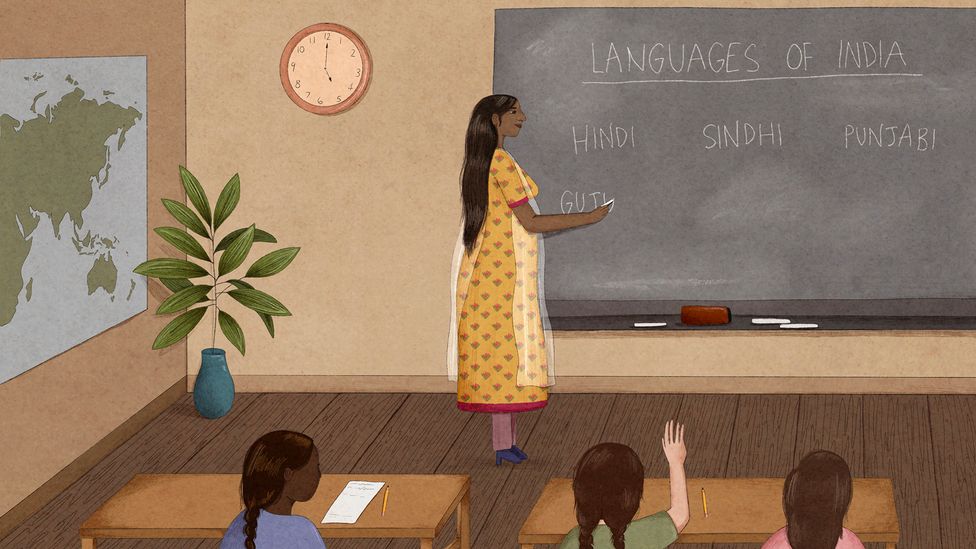 There have been decades of debate around the Sindhi language and its rightful place in India (Credit: Prashanti Aswani) There have been decades of debate around the Sindhi language and its rightful place in India (Credit: Prashanti Aswani)