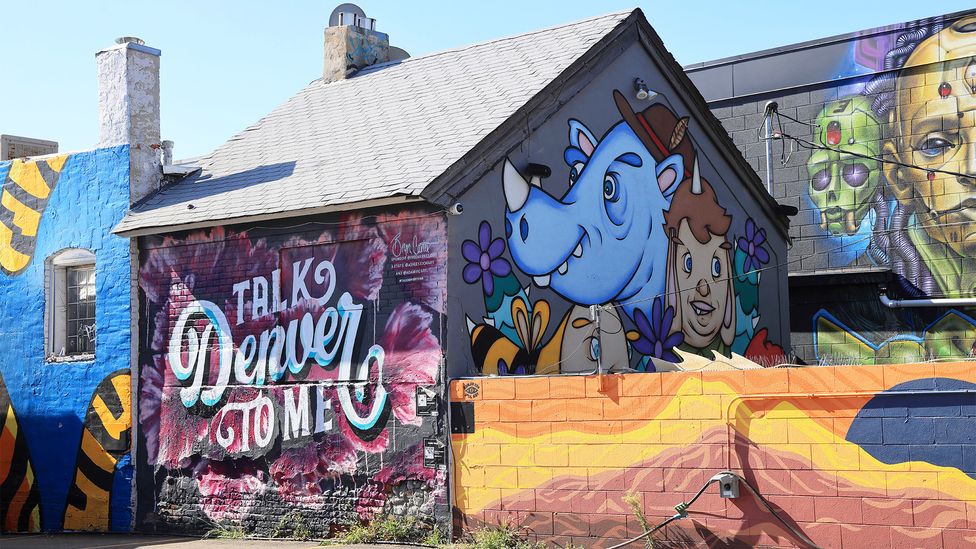 Explore Denver's artsy side in RiNo, its former warehouse district (Credit: Alamy) Explore Denver's artsy side in RiNo, its former warehouse district (Credit: Alamy)