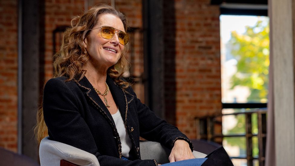 Actress and model Brooke Shields tells Katty Kay that ageing has been a "shock" for her and audiences alike (Credit: Natassja Ebert) Actress and model Brooke Shields tells Katty Kay that ageing has been a "shock" for her and audiences alike (Credit: Natassja Ebert)