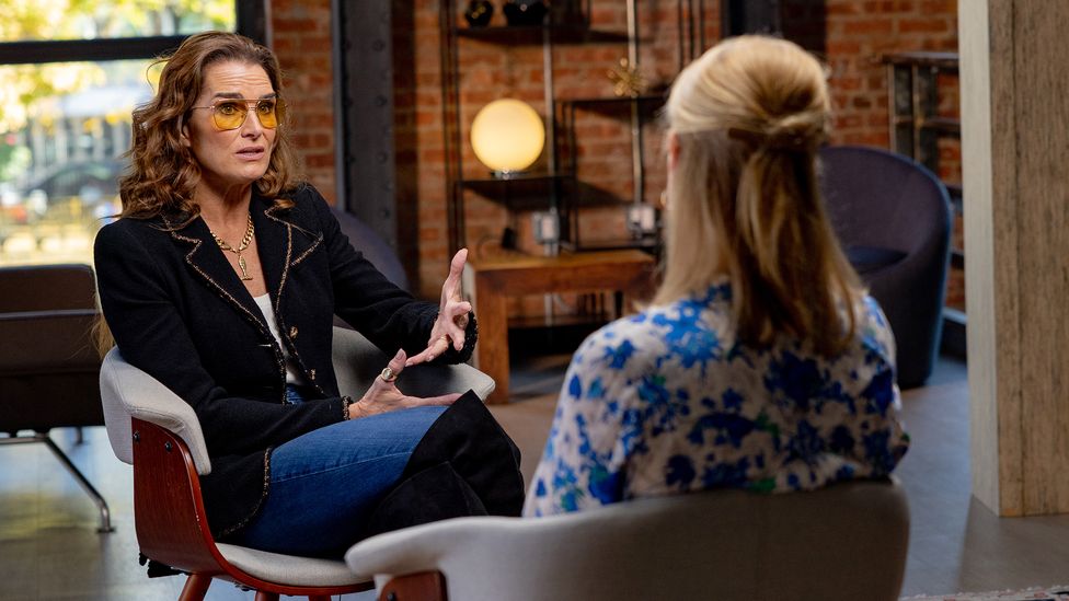 Shields discusses moving past being the face of the 1980s in her new book, Brooke Shields Is Not Allowed to Get Old: Thoughts on Aging as a Woman (Credit: Natassja Ebert) Shields discusses moving past being the face of the 1980s in her new book, Brooke Shields Is Not Allowed to Get Old: Thoughts on Aging as a Woman (Credit: Natassja Ebert)
