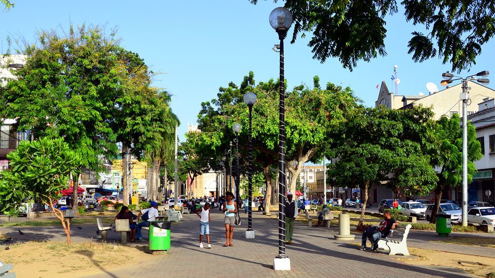 Brian Lara Promenade offers prime people watching – and a true glimpse of everyday Trinidadian life (Credit: Getty Images) Brian Lara Promenade offers prime people watching – and a true glimpse of everyday Trinidadian life (Credit: Getty Images)