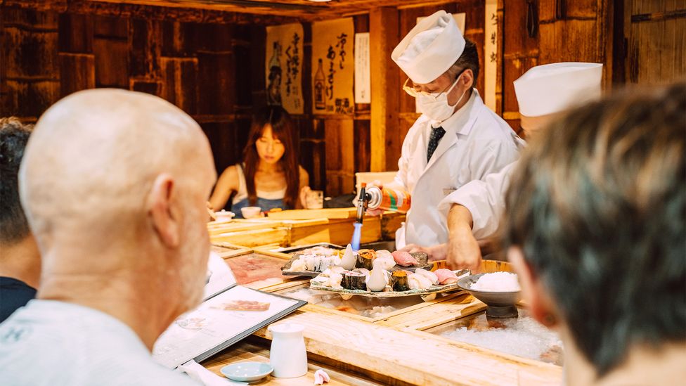 Tokyo locals love visiting Tsukiji Outer Market for its fresh seafood market and excellent food stalls (Credit: Getty Images) Tokyo locals love visiting Tsukiji Outer Market for its fresh seafood market and excellent food stalls (Credit: Getty Images)