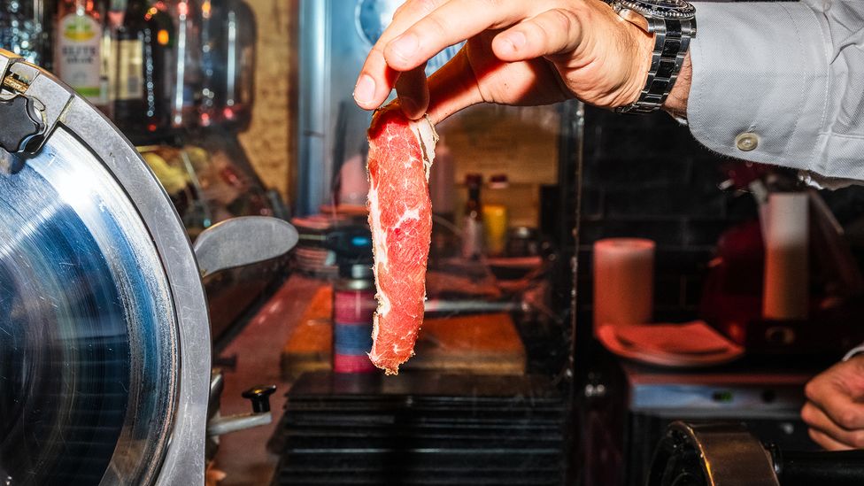 Meat is a critical element of the Roman Jewish culinary tradition (Credit: Maurizio Fiorino)
