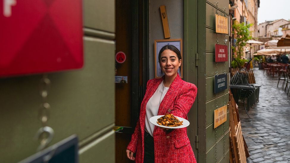A newcomer to Rome's Jewish quarter, Casalino Osteria Kosher serves homecooked dishes with a modern twist (Credit: Maurizio Fiorino)