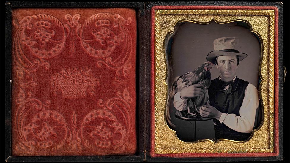 Young Man with Rooster (Credit: The Metropolitan Museum of Art, William L. Schaeffer Collection, Promised Gift of Jennifer and Philip Maritz)
