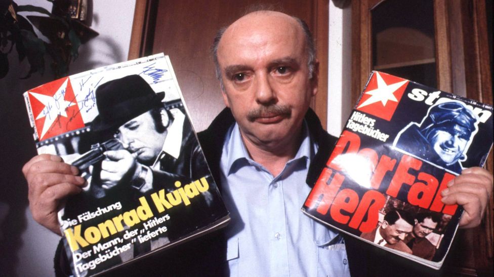 Konrad Kujau was a painter who forged the Hitler diaries (Credit: Alamy) Konrad Kujau was a painter who forged the Hitler diaries (Credit: Alamy)