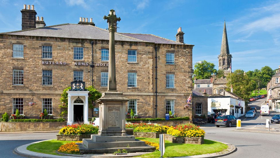 Bakewell is a pretty-as-can-be market town set on the banks of the river Wye (Credit: Alamy) Bakewell is a pretty-as-can-be market town set on the banks of the river Wye (Credit: Alamy)