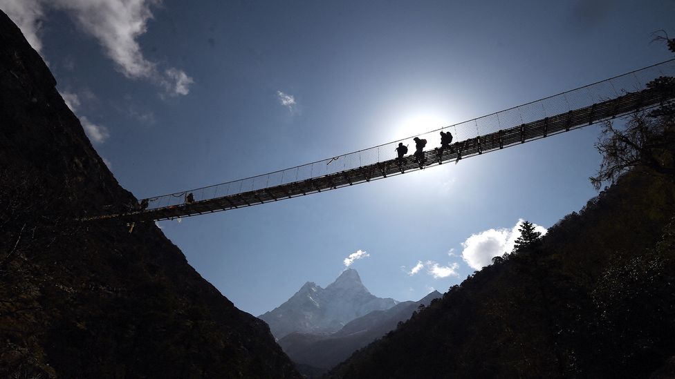Even at lower altitudes the effects of hypoxia can begin to have an effect on the human body (Credit: Getty Images) Even at lower altitudes the effects of hypoxia can begin to have an effect on the human body (Credit: Getty Images)