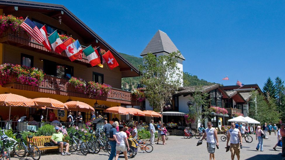 Vail, Colorado is marketing itself as a European-style alternative to US travellers (Credit: Alamy) Vail, Colorado is marketing itself as a European-style alternative to US travellers (Credit: Alamy)