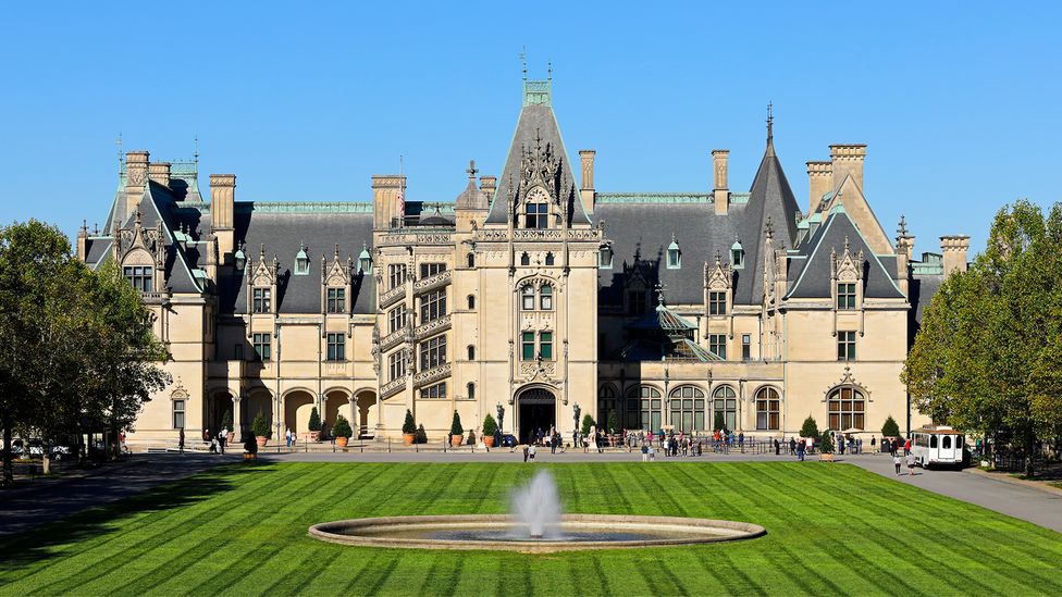 The Biltmore Mansion, built in the late 1800s, was home to the Vanderbilt family (Credit: Getty Images) The Biltmore Mansion, built in the late 1800s, was home to the Vanderbilt family (Credit: Getty Images)