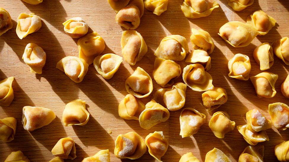Tortellini is just one of the dishes that makes Bologna the stuffed-pasta capital of Italy (Credit: Alamy) Tortellini is just one of the dishes that makes Bologna the stuffed-pasta capital of Italy (Credit: Alamy)