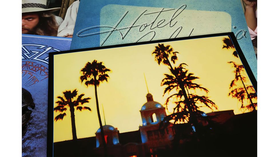 Many of the lyrics in the album's title track have parallels with Record Plant Studios, according to the book Buzz Me In (Credit: Alamy)