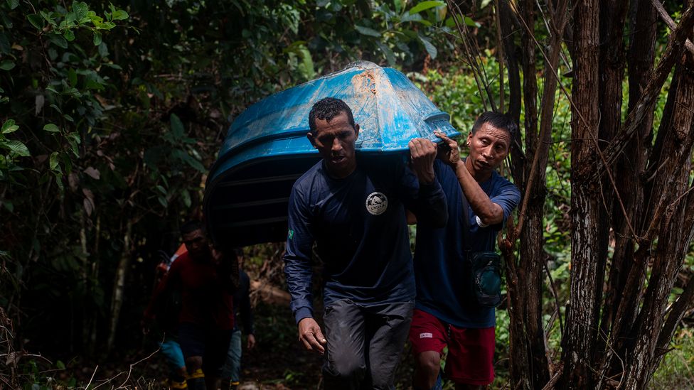 Missing in the Amazon is a Guardian podcast investigating the murders of journalist Dom Phillips and Indigenous defender Bruno Pereira (Credit: Vale Javari)